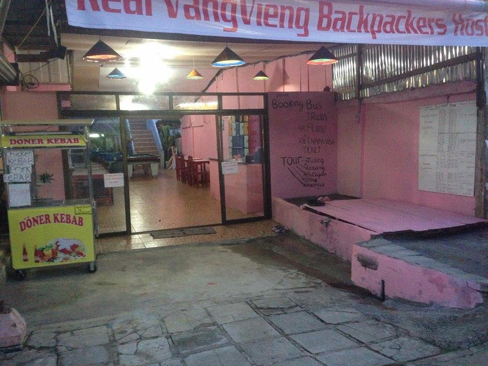 Real Vang Vieng Backpacker Hostel Exteriör bild